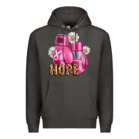 Smoke Breast Cancer Boxing Gloves Premium Hoodie - Artiststas