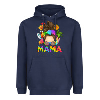 Messy Bun Mama Summer Heavyweight Hoodie | Teevron