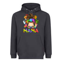 Smoke messy bun mama summer Heavyweight Hoodie - RanaPortraitStore