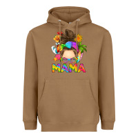 Toasted Coconut messy bun mama summer Heavyweight Hoodie - RanaPortraitStore