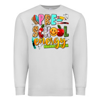 Dove Grey pre school energy Premium Sweatshirt - texasbilliewilder