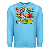 Ocean Blue pre school energy Premium Sweatshirt - texasbilliewilder