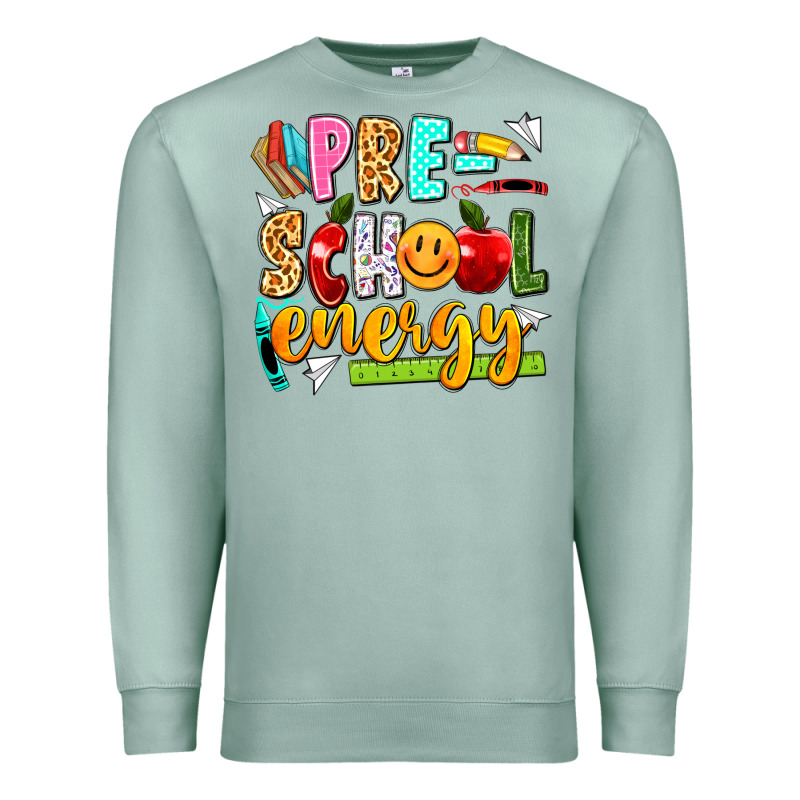 Pre School Energy Premium Sweatshirt by texasbilliewilder | Teevron