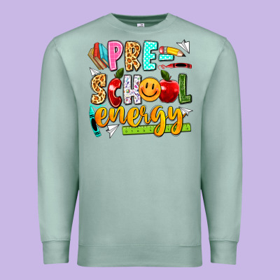 Pre School Energy Premium Sweatshirt Designed By Texasbilliewilder