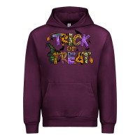 Mauve Wine trick or treat Urban Hoodie - BundleAndBundleShop