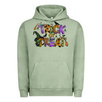 Pigment Oil Green trick or treat Urban Hoodie - BundleAndBundleShop