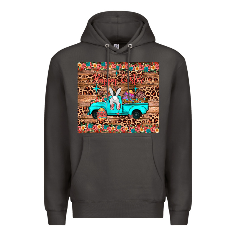 Happy Easter Truck Premium Hoodie by JahusDesignShop | Teevron