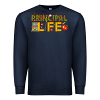 Navy principal life Premium Sweatshirt - texasbilliewilder