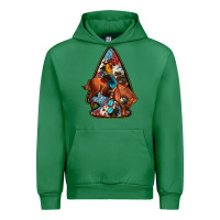 Emerald arrowhead rodeo Urban Hoodie - JahusDesignShop