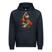 Navy arrowhead rodeo Urban Hoodie - JahusDesignShop