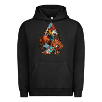 Pigment Black arrowhead rodeo Urban Hoodie - JahusDesignShop