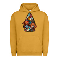 Pigment Peanut Butter arrowhead rodeo Urban Hoodie - JahusDesignShop