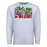 Heather Grey that s my brother on that field Premium Sweatshirt - Zillion Design Studio