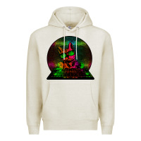 Oatmeal Heather HOUSE CAT (Rainbow DJ Kitty) Premium Hoodie - Bettercallsaul