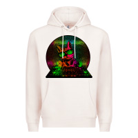 Pale Pink HOUSE CAT (Rainbow DJ Kitty) Premium Hoodie - Bettercallsaul