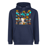 Navy show mom goat Heavyweight Hoodie - RanaPortraitStore