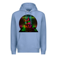 Colony Blue HOUSE CAT (Rainbow DJ Kitty) Premium Hoodie - Bettercallsaul
