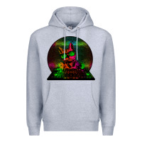 Heather Grey HOUSE CAT (Rainbow DJ Kitty) Premium Hoodie - Bettercallsaul