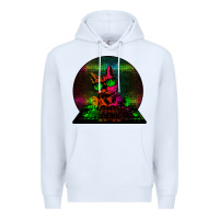 White HOUSE CAT (Rainbow DJ Kitty) Premium Hoodie - Bettercallsaul