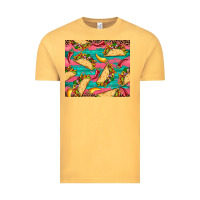 Vintage Mustard mexican taco paper glitter leopard wooden Vintage Tee - Artiststas
