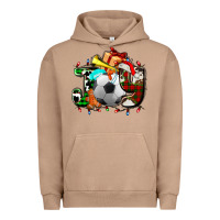 Pigment Burro joy with soccer element and Christmas Urban Hoodie - AdoDesignShop