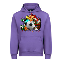 Tulip joy with soccer element and Christmas Urban Hoodie - AdoDesignShop
