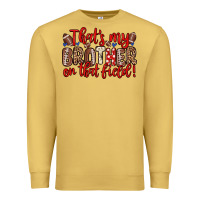 Antique Gold that s my brother on that field Premium Sweatshirt - Zillion Design Studio