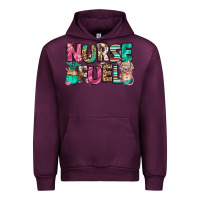 Mauve Wine nurse fuel coffee cups Urban Hoodie - Jasminsmagicworld