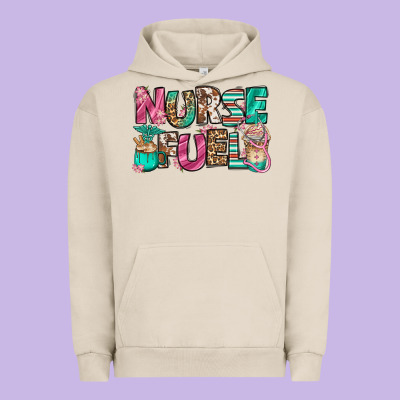 Nurse Fuel Coffee Cups Urban Hoodie Designed By Jasminsmagicworld