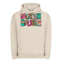 Pigment French Oak nurse fuel coffee cups Urban Hoodie - Jasminsmagicworld