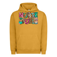 Pigment Peanut Butter nurse fuel coffee cups Urban Hoodie - Jasminsmagicworld