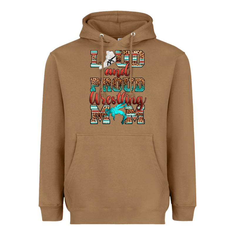 Loud And Proud Wrestling Mom Heavyweight Hoodie by RanaPortraitStore | Teevron