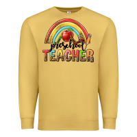 Antique Gold preschool teacher Premium Sweatshirt - texasbilliewilder