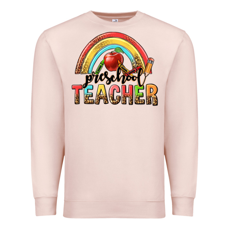 Preschool Teacher Premium Sweatshirt by texasbilliewilder | Teevron