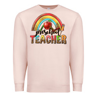 Pale Pink preschool teacher Premium Sweatshirt - texasbilliewilder