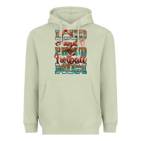 Matcha loud and proud football mom Heavyweight Hoodie - RanaPortraitStore
