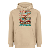 Mushroom loud and proud football mom Heavyweight Hoodie - RanaPortraitStore