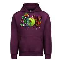 Mauve Wine joy and tennis christmas Urban Hoodie - AdoDesignShop