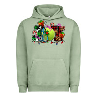 Pigment Oil Green joy and tennis christmas Urban Hoodie - AdoDesignShop