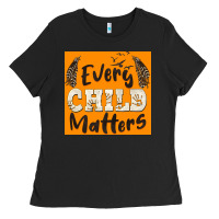 Black preview every child matters Ladies Tee - BarkalooDesign