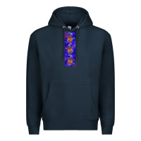 Navy halloween gnome pen wrap Premium Hoodie - BundleAndBundleShop