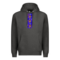 Charcoal Heather halloween gnome pen wrap Premium Hoodie - BundleAndBundleShop