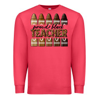 Proud Black Teacher Premium Sweatshirt | Teevron