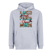 Heather Grey loud and proud cheer mom Heavyweight Hoodie - RanaPortraitStore
