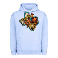Pigment Grape Ice rodeo sunflower texas map Urban Hoodie - JahusDesignShop
