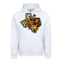 White rodeo sunflower texas map Urban Hoodie - JahusDesignShop