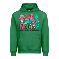 Emerald nurse coffee scrubs rubber gloves Urban Hoodie - Jasminsmagicworld