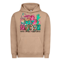 Nurse Coffee Scrubs Rubber Gloves Urban Hoodie | Teevron