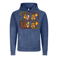 Vintage Denim softball  nana Vintage Hoodie - AdoDesignShop