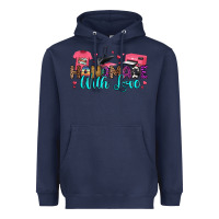 Navy handmade with love Heavyweight Hoodie - RanaPortraitStore